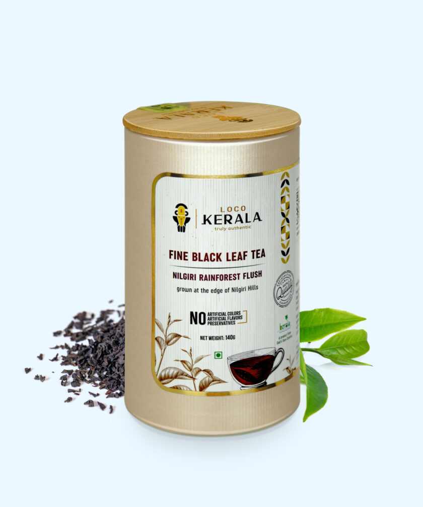 FINE BLACK LEAF TEA Kerala Organic Products