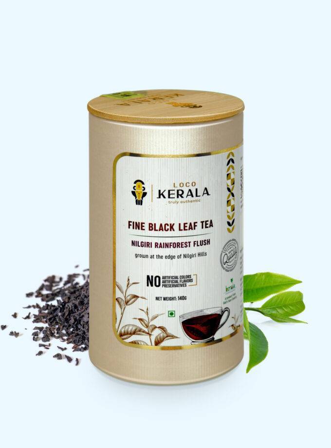 FINE BLACK LEAF TEA Kerala Organic Products