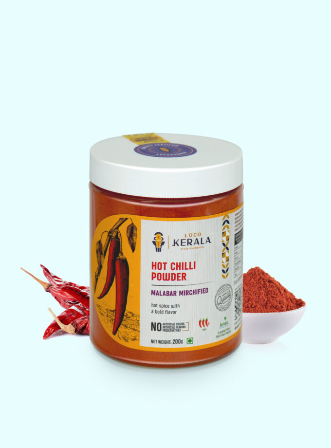 Hot chilli Powder Kerala Organic Products