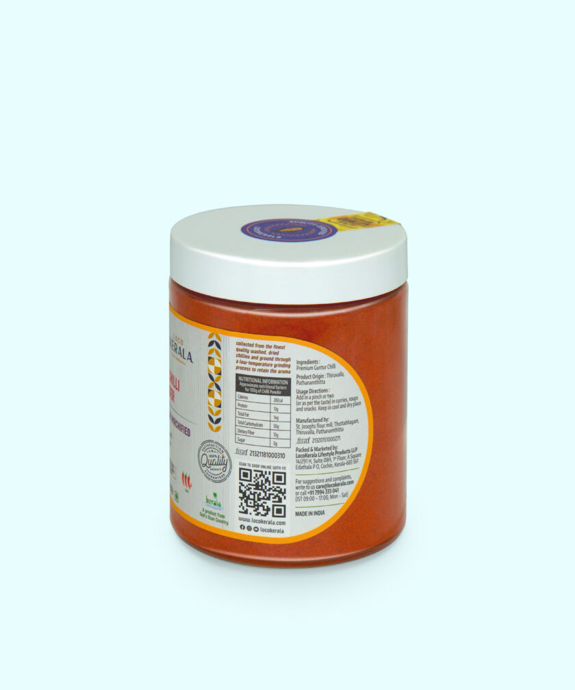 Hotchilli Powder Kerala Organic Products