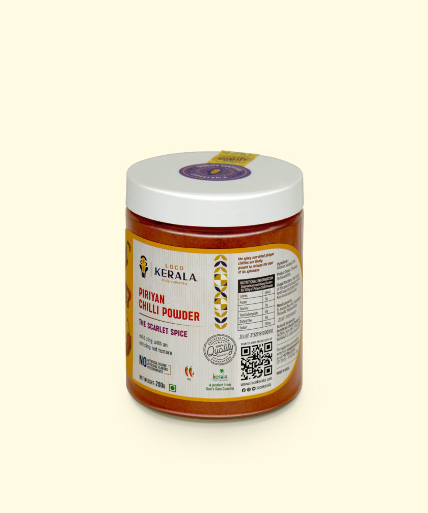 Piriyan Chilli powder Kerala Organic Products