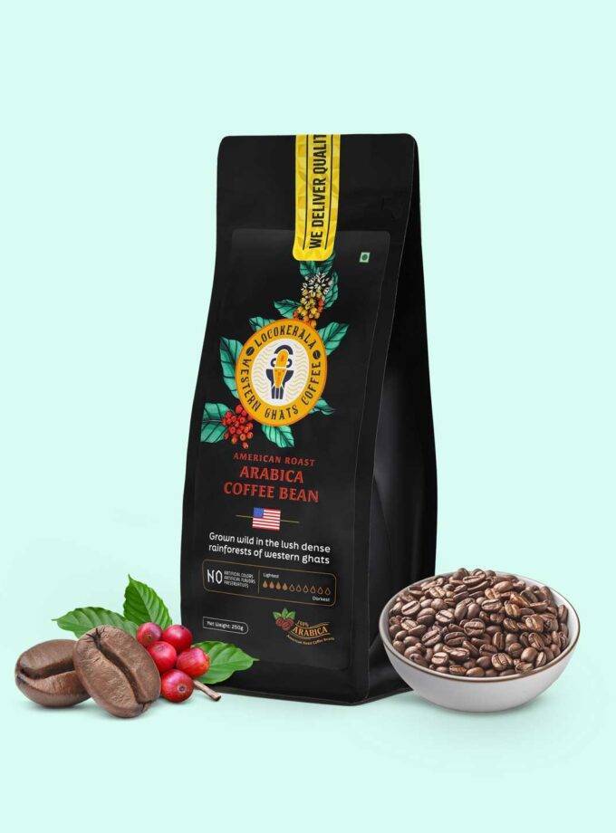 Western Ghats American Roast Arabica Whole Bean Coffee