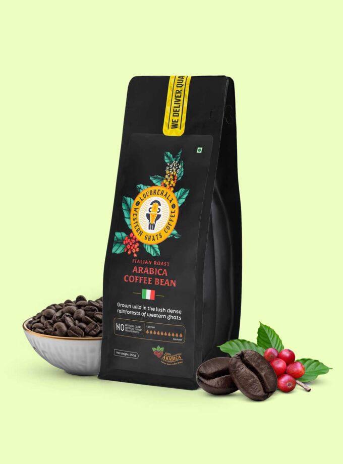 Western Ghats Italian Roast Arabica Whole Bean Coffee