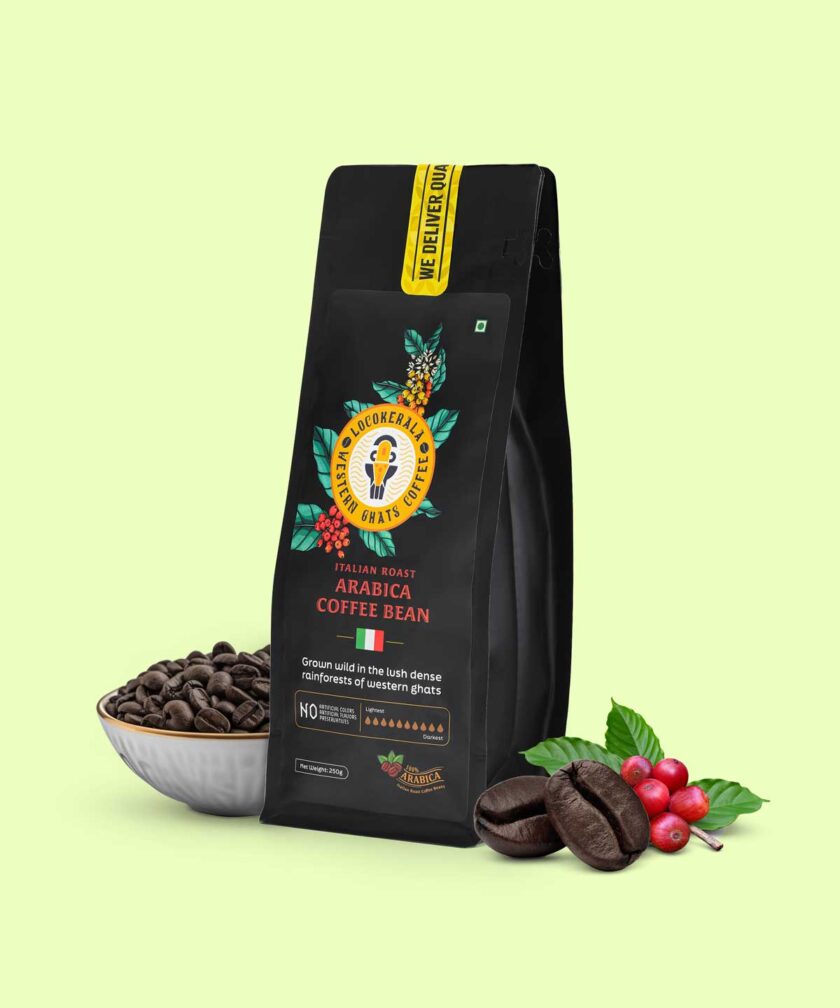 Italian Roast Arabica Whole Bean Coffee