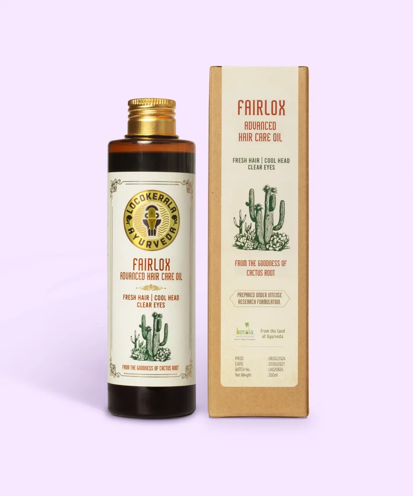 Fairlox Advanced Hair Oil - Ayurvedic Elixir for Strong & Vibrant Hair